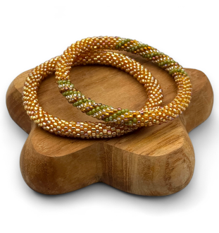 Nepalese bracelet Duo - Hand Jewelry | Maison Kizo®