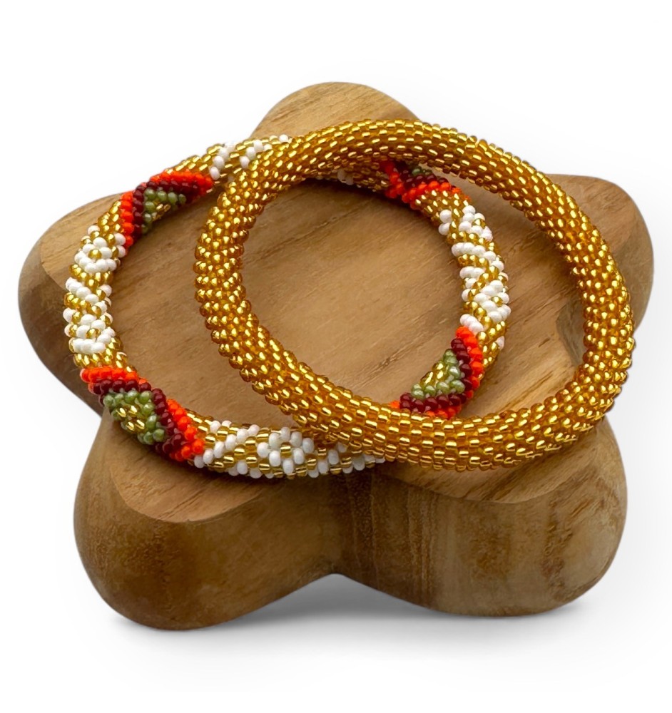 Nepalese bracelet Duo - Hand Jewelry | Maison Kizo®