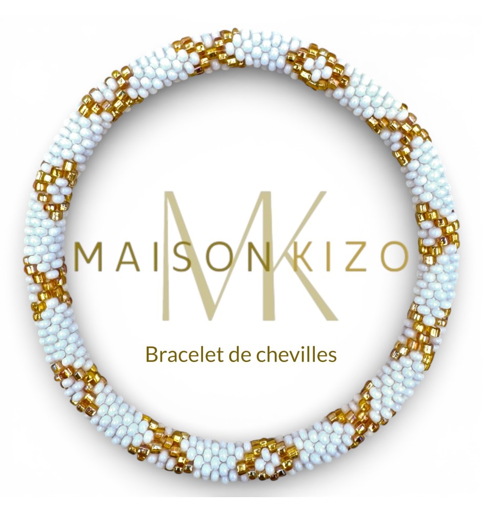 ✨ Maison Kizo - Bracelets de cheville népalais faits main | Pour Particuliers & Pros ✨