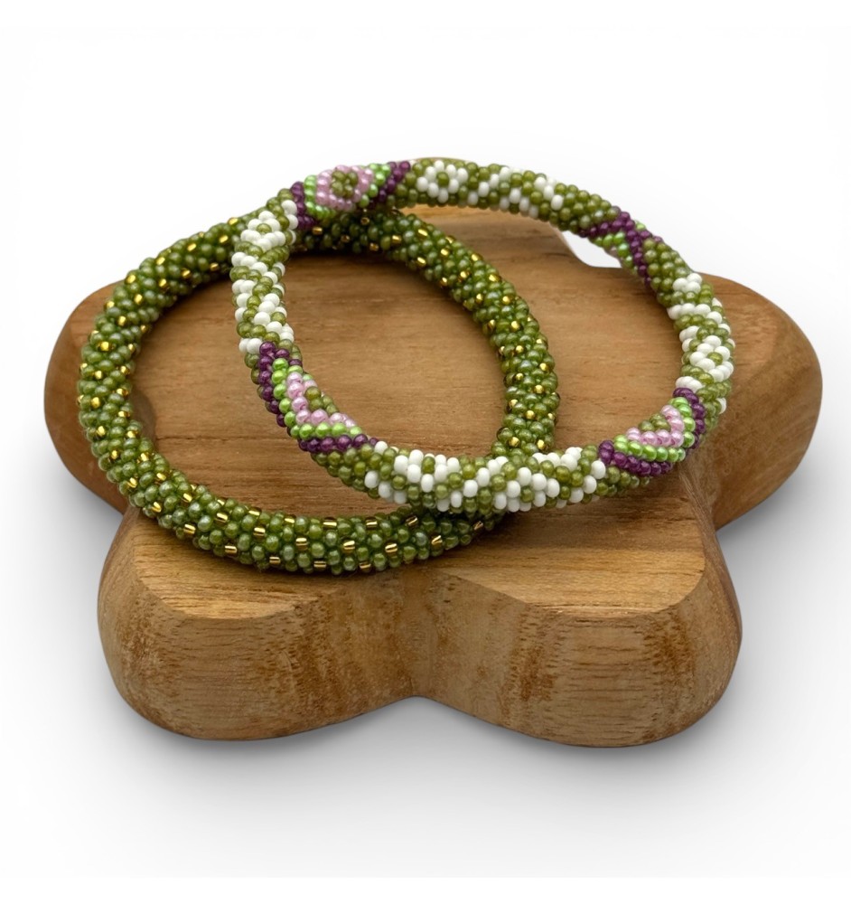 Nepalese bracelet Duo - Hand Jewelry | Maison Kizo®