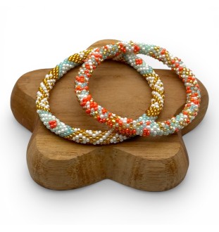 Nepalese bracelet Duo - Hand Jewelry | Maison Kizo®
