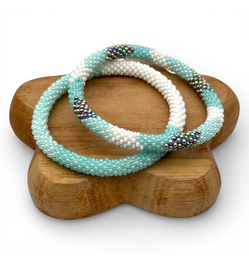 Nepalese bracelet Duo - Hand Jewelry | Maison Kizo®