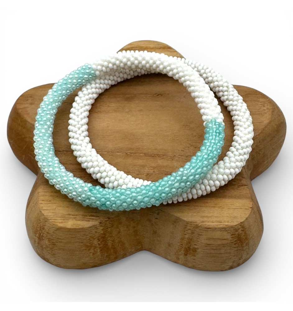 Nepalese bracelet Duo - Hand Jewelry | Maison Kizo®