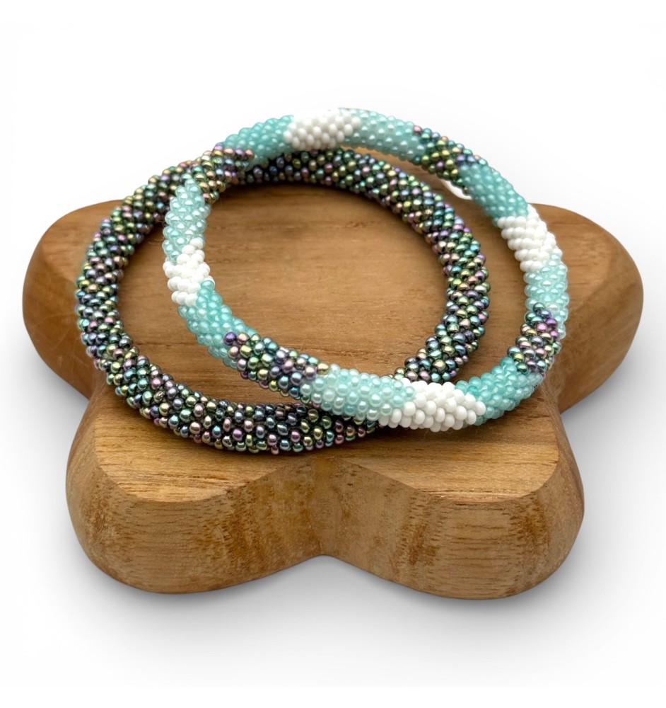 Nepalese bracelet Duo - Hand Jewelry | Maison Kizo®