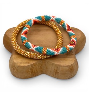 Nepalese bracelet Duo - Hand Jewelry | Maison Kizo®
