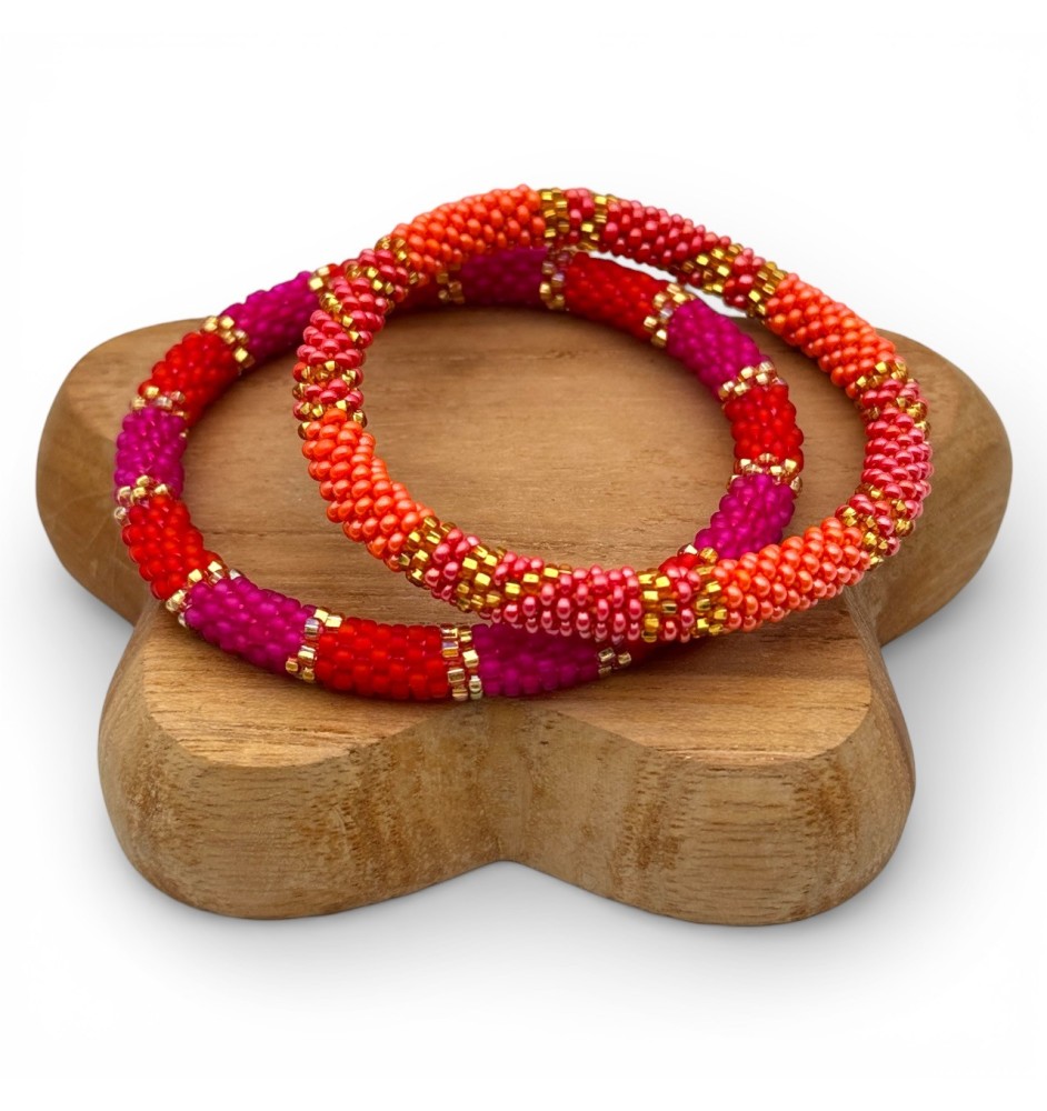 Nepalese bracelet Duo - Hand Jewelry | Maison Kizo®