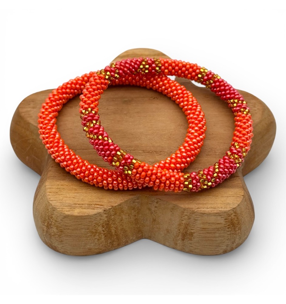Nepalese bracelet Duo - Hand Jewelry | Maison Kizo®