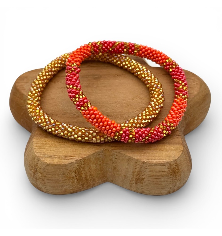 Nepalese bracelet Duo - Hand Jewelry | Maison Kizo®
