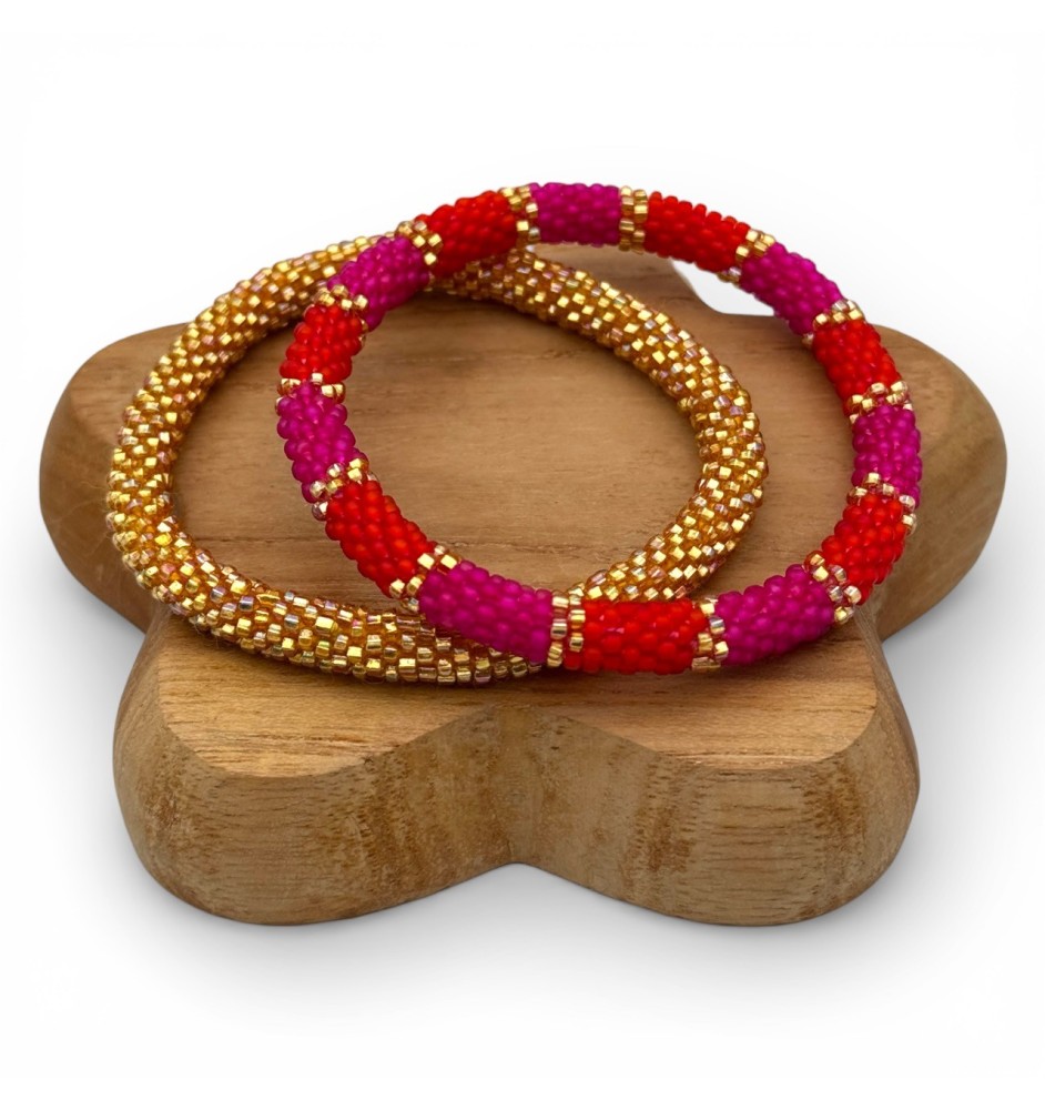 Nepalese bracelet Duo - Hand Jewelry | Maison Kizo®