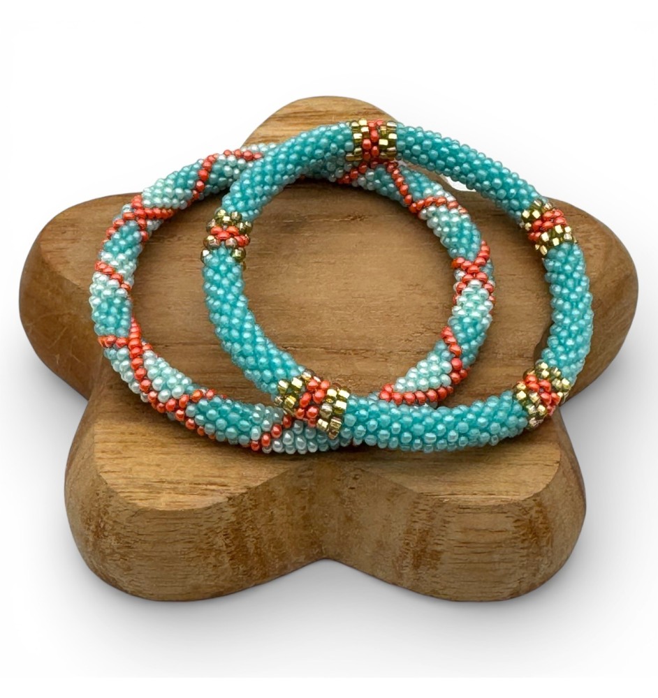 Nepalese bracelet Duo - Hand Jewelry | Maison Kizo®