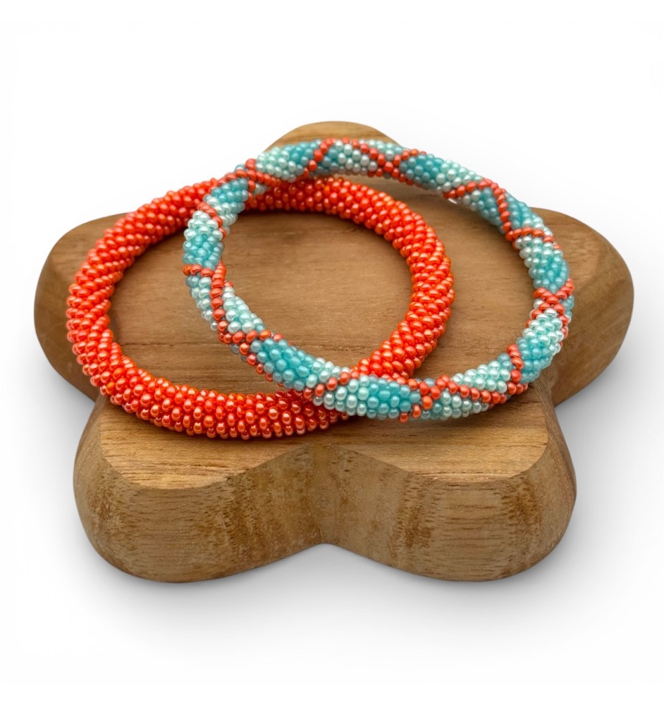 Nepalese bracelet Duo - Hand Jewelry | Maison Kizo®