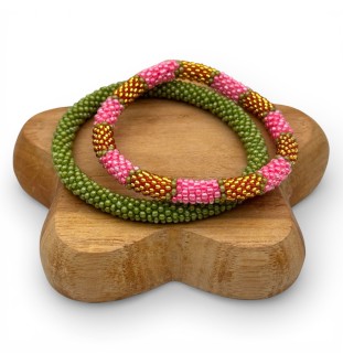 Nepalese bracelet Duo - Hand Jewelry | Maison Kizo®