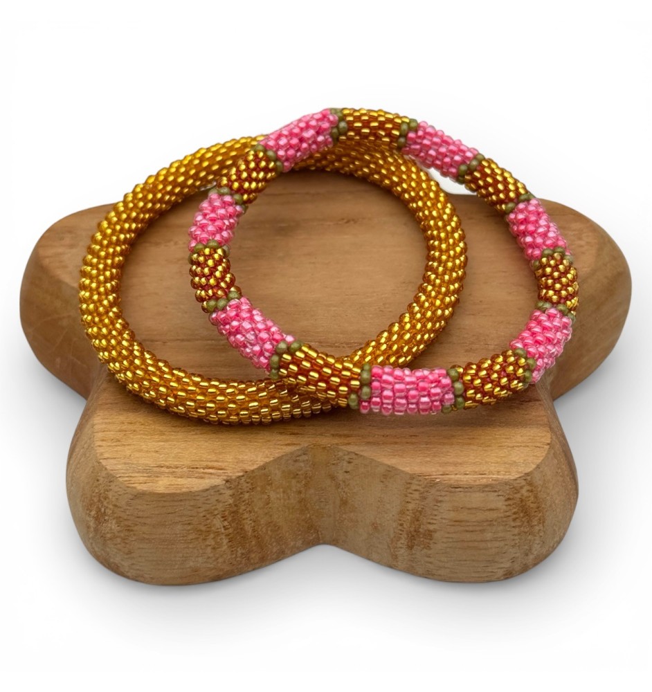 Nepalese bracelet Duo - Hand Jewelry | Maison Kizo®