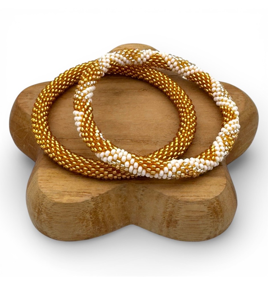 Nepalese bracelet Duo - Hand Jewelry | Maison Kizo®