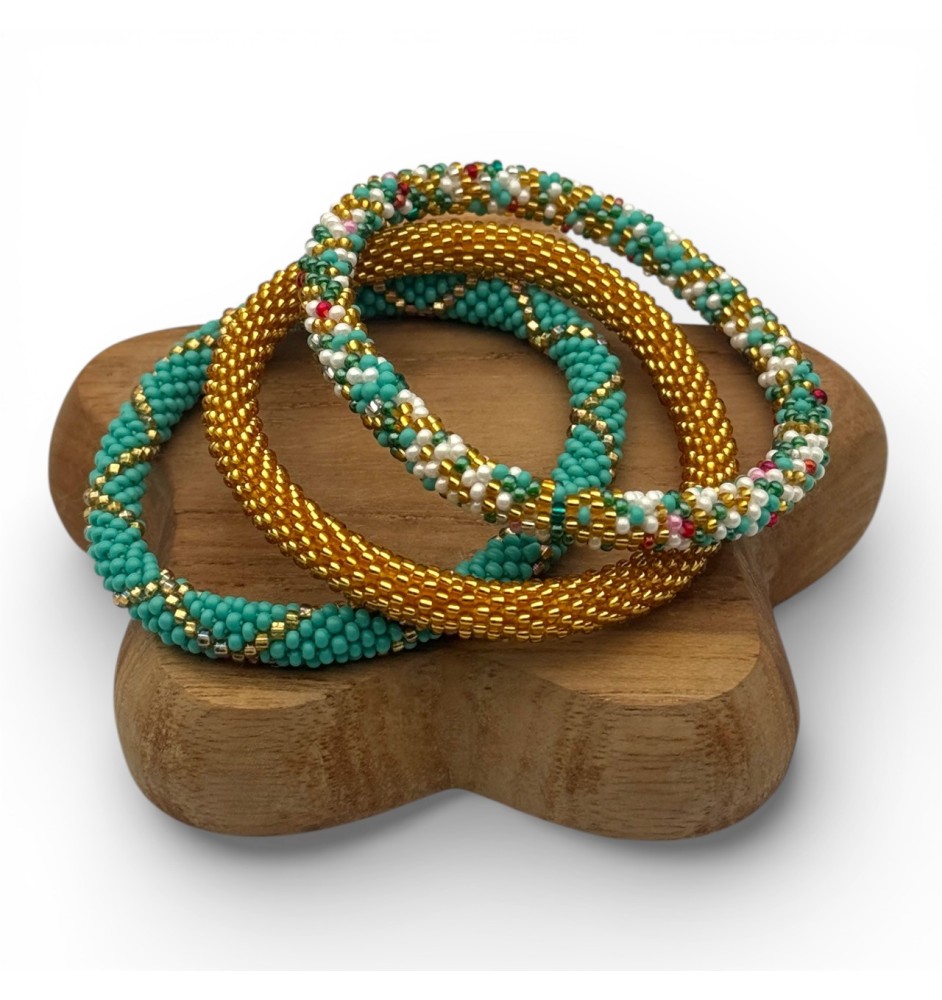 Bracelet en trio ✨ Combinaisons Parfaites | Maison Kizo®