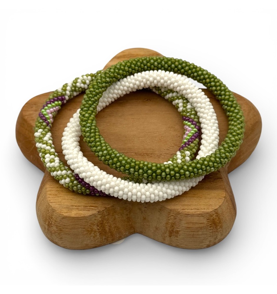 Nepalese bracelet Trio - Hand Jewelry | Maison Kizo®