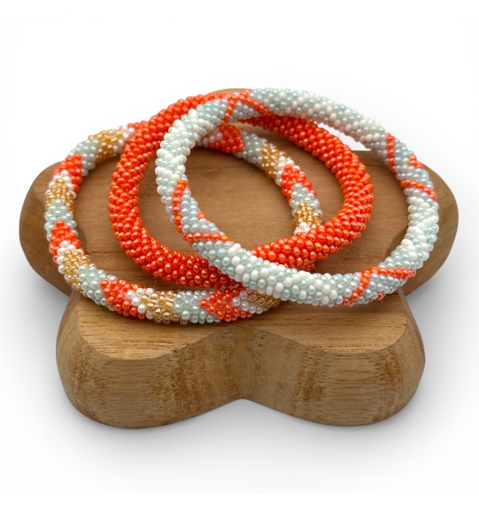 Nepalese bracelet Trio - Hand Jewelry | Maison Kizo®