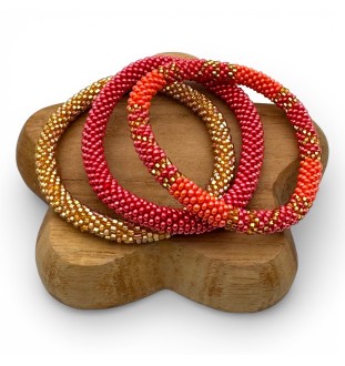 Nepalese bracelet Trio - Hand Jewelry | Maison Kizo®