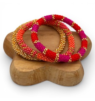 Nepalese bracelet Trio - Hand Jewelry | Maison Kizo®