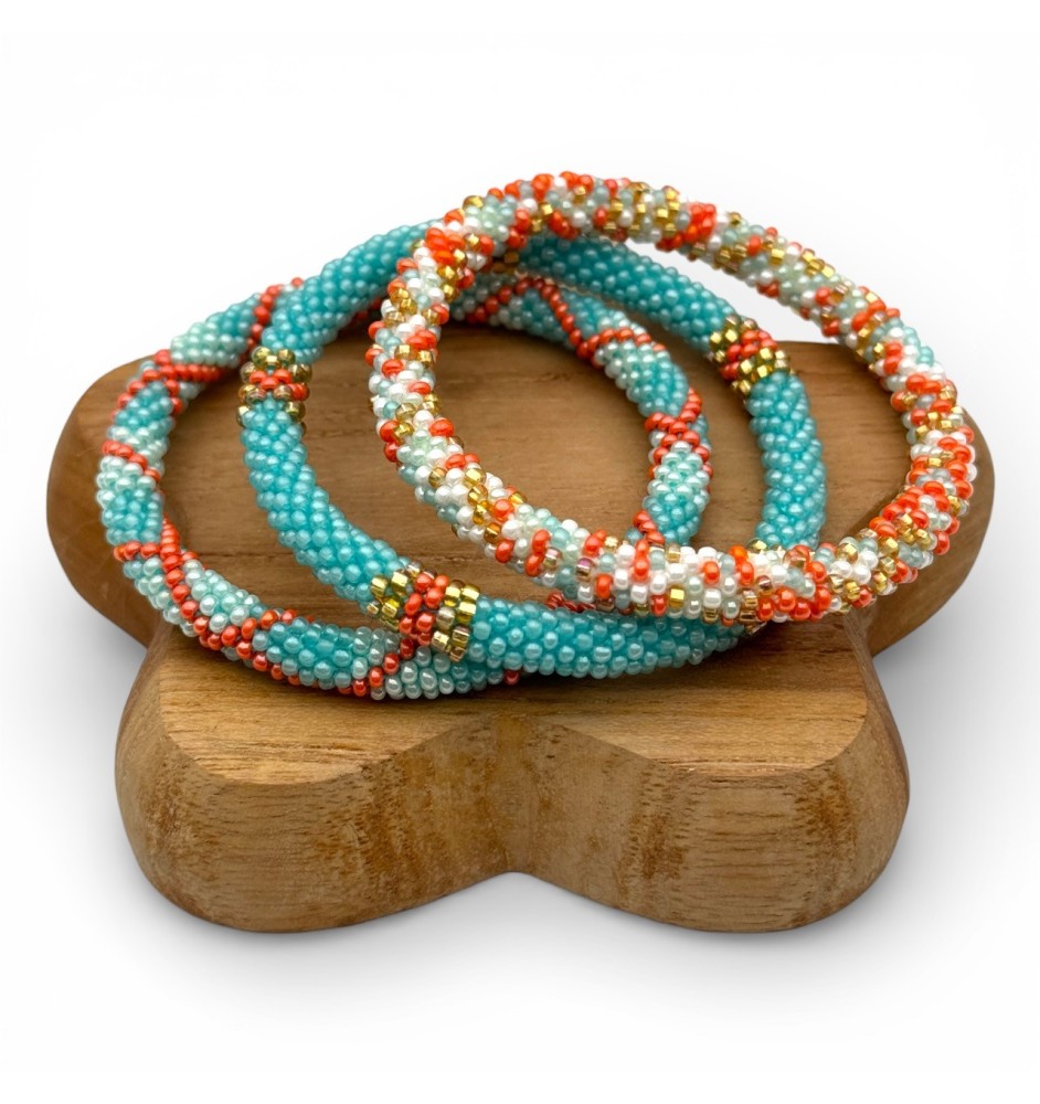 Nepalese bracelet Trio - Hand Jewelry | Maison Kizo®