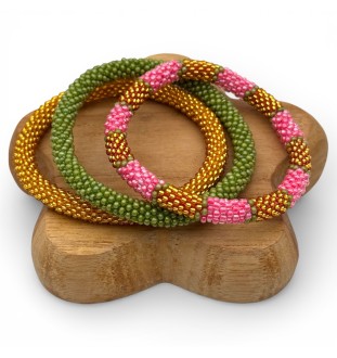 Nepalese bracelet Trio - Hand Jewelry | Maison Kizo®