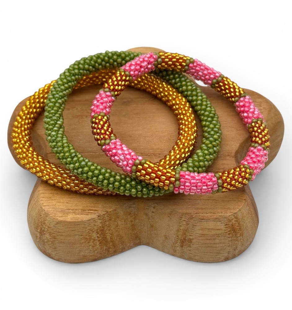 Nepalese bracelet Trio - Hand Jewelry | Maison Kizo®