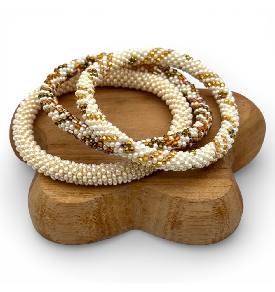 Nepalese bracelet Trio - Hand Jewelry | Maison Kizo®