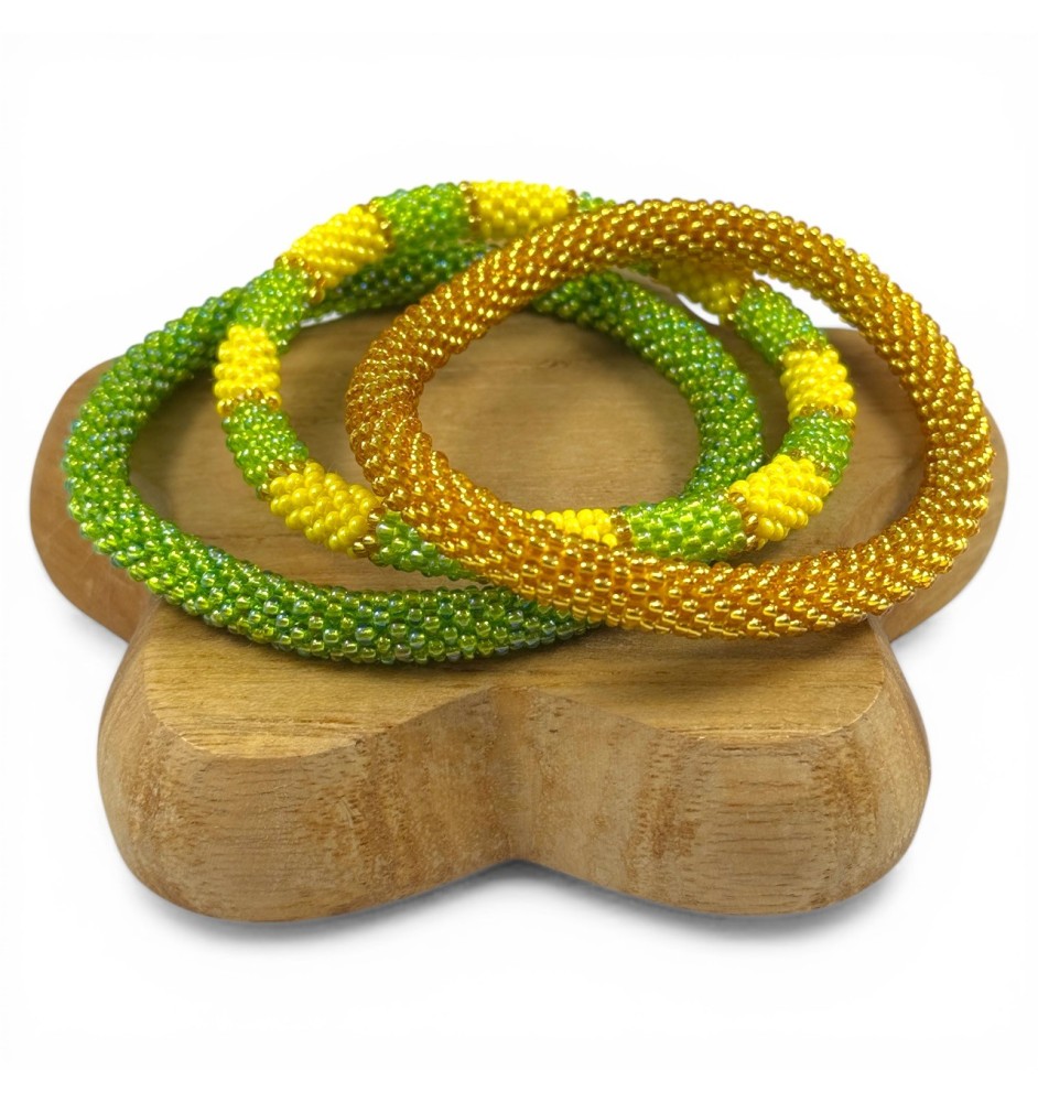 Nepalese bracelet Trio - Hand Jewelry | Maison Kizo®