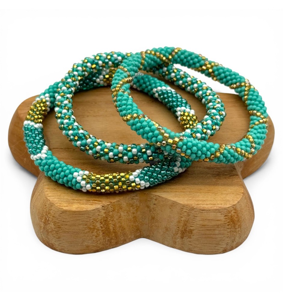 Nepalese bracelet Trio - Hand Jewelry | Maison Kizo®