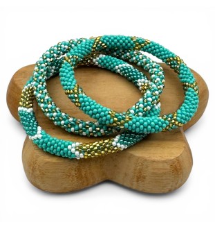 Nepalese bracelet Trio - Hand Jewelry | Maison Kizo®