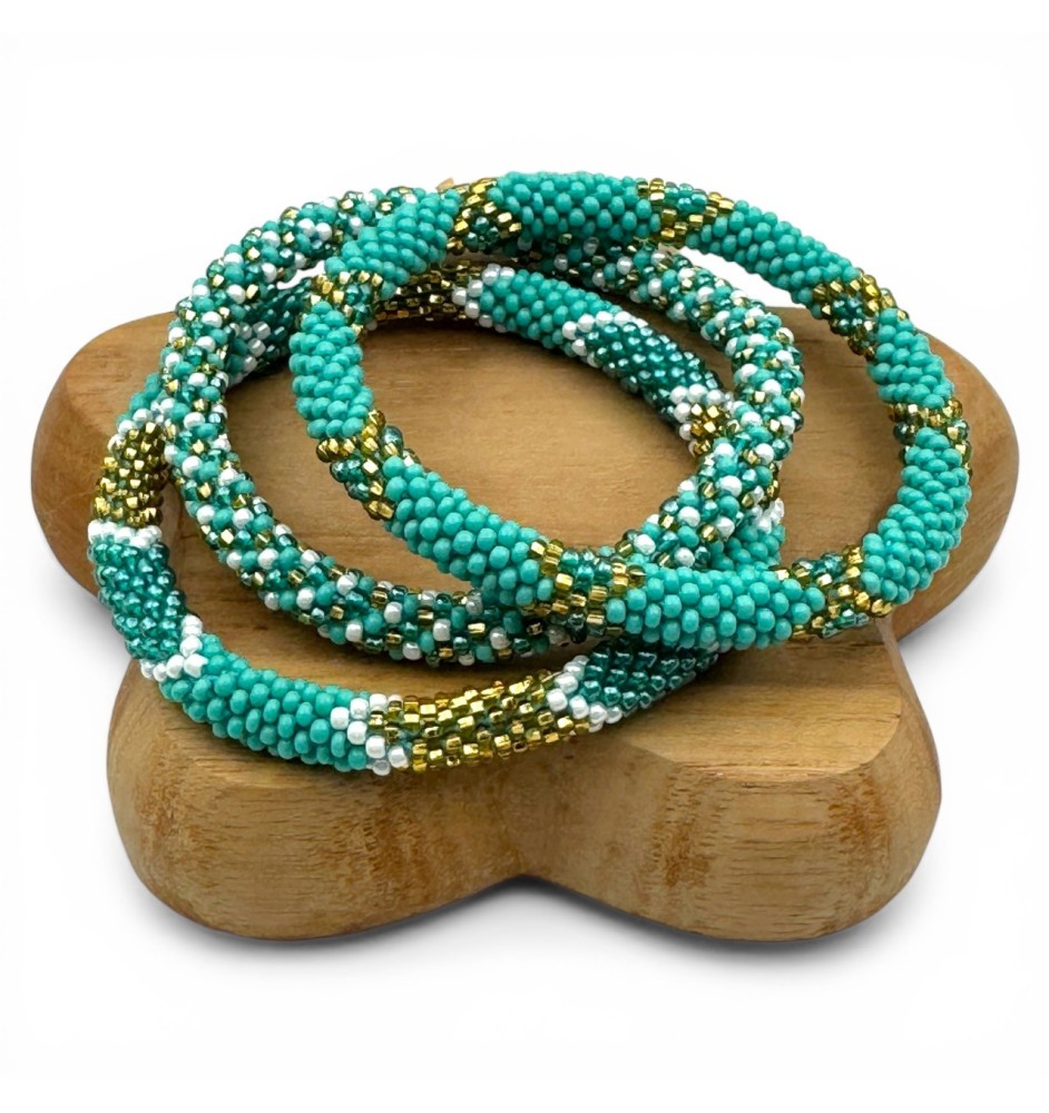 Nepalese bracelet Trio - Hand Jewelry | Maison Kizo®