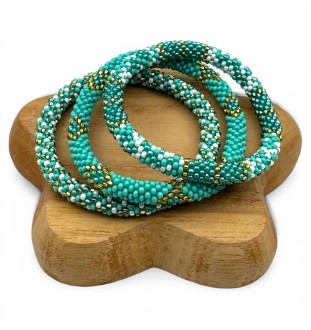 Nepalese bracelet Trio - Hand Jewelry | Maison Kizo®