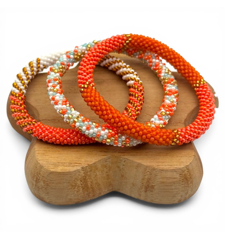 Nepalese bracelet Trio - Hand Jewelry | Maison Kizo®
