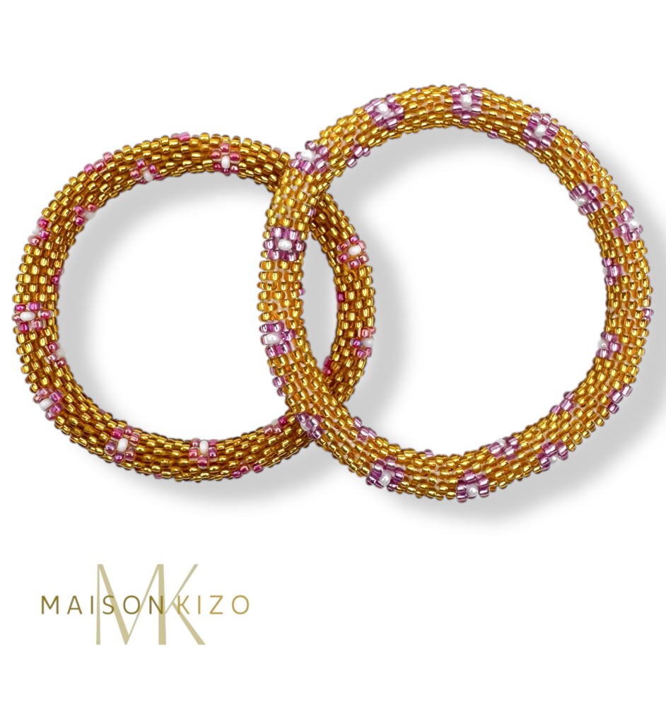 MAYAKIZ - Mother & Child Matching Bracelet | Adjustable Love Duo Bracelet