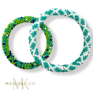 MAYAKIZ - Mother & Child Matching Bracelet | Adjustable Love Duo Bracelet