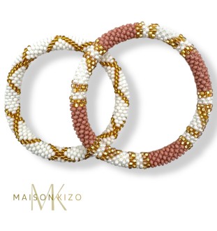 MAYAKIZ - Mother & Child Matching Bracelet | Adjustable Love Duo Bracelet