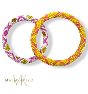 MAYAKIZ - Mother & Child Matching Bracelet | Adjustable Love Duo Bracelet