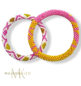 MAYAKIZ - Bracelet maman enfant assorti | Bracelet duo amour