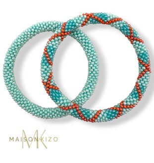 MAYAKIZ - Bracelet maman enfant assorti | Bracelet duo amour