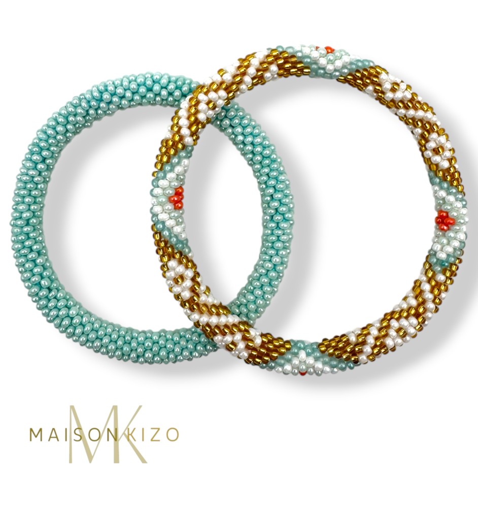 MAYAKIZ - Bracelet maman enfant assorti | Bracelet duo amour
