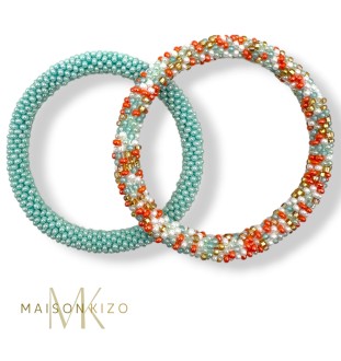 MAYAKIZ - Mother & Child Matching Bracelet | Adjustable Love Duo Bracelet