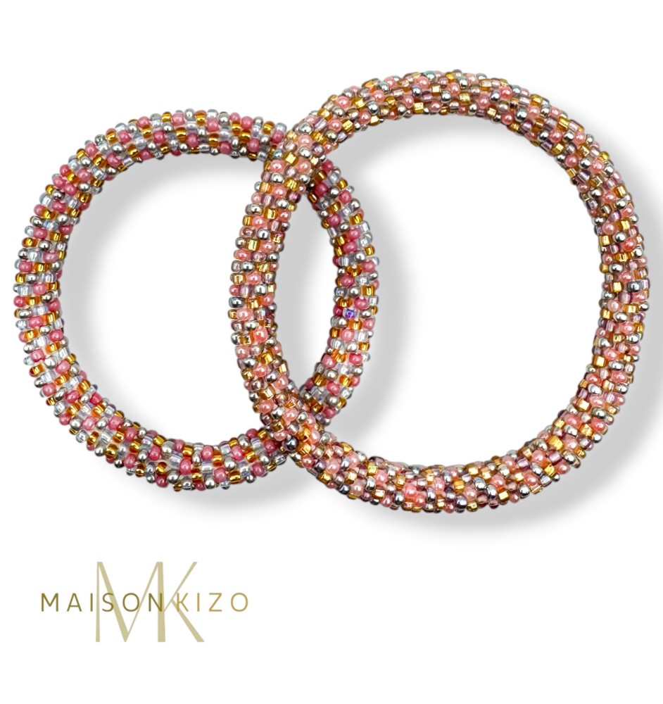 MAYAKIZ - Mother & Child Matching Bracelet | Adjustable Love Duo Bracelet