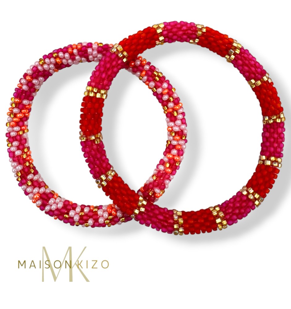 MAYAKIZ - Mother & Child Matching Bracelet | Adjustable Love Duo Bracelet