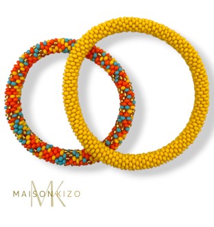 MAYAKIZ - Mother & Child Matching Bracelet | Adjustable Love Duo Bracelet