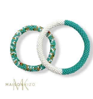 MAYAKIZ - Bracelet maman enfant assorti | Bracelet duo amour