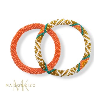 MAYAKIZ - Mother & Child Matching Bracelet | Adjustable Love Duo Bracelet