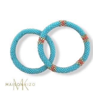 MAYAKIZ - Mother & Child Matching Bracelet | Adjustable Love Duo Bracelet