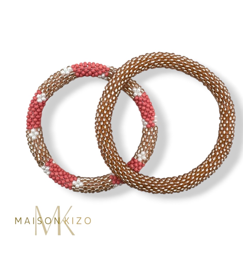 MAYAKIZ - Mother & Child Matching Bracelet | Adjustable Love Duo Bracelet