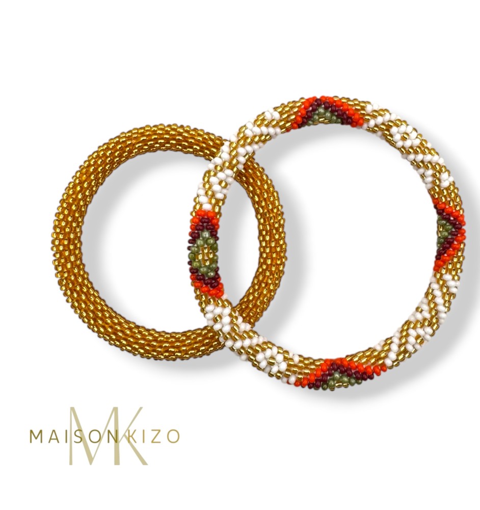 MAYAKIZ - Mother & Child Matching Bracelet | Adjustable Love Duo Bracelet