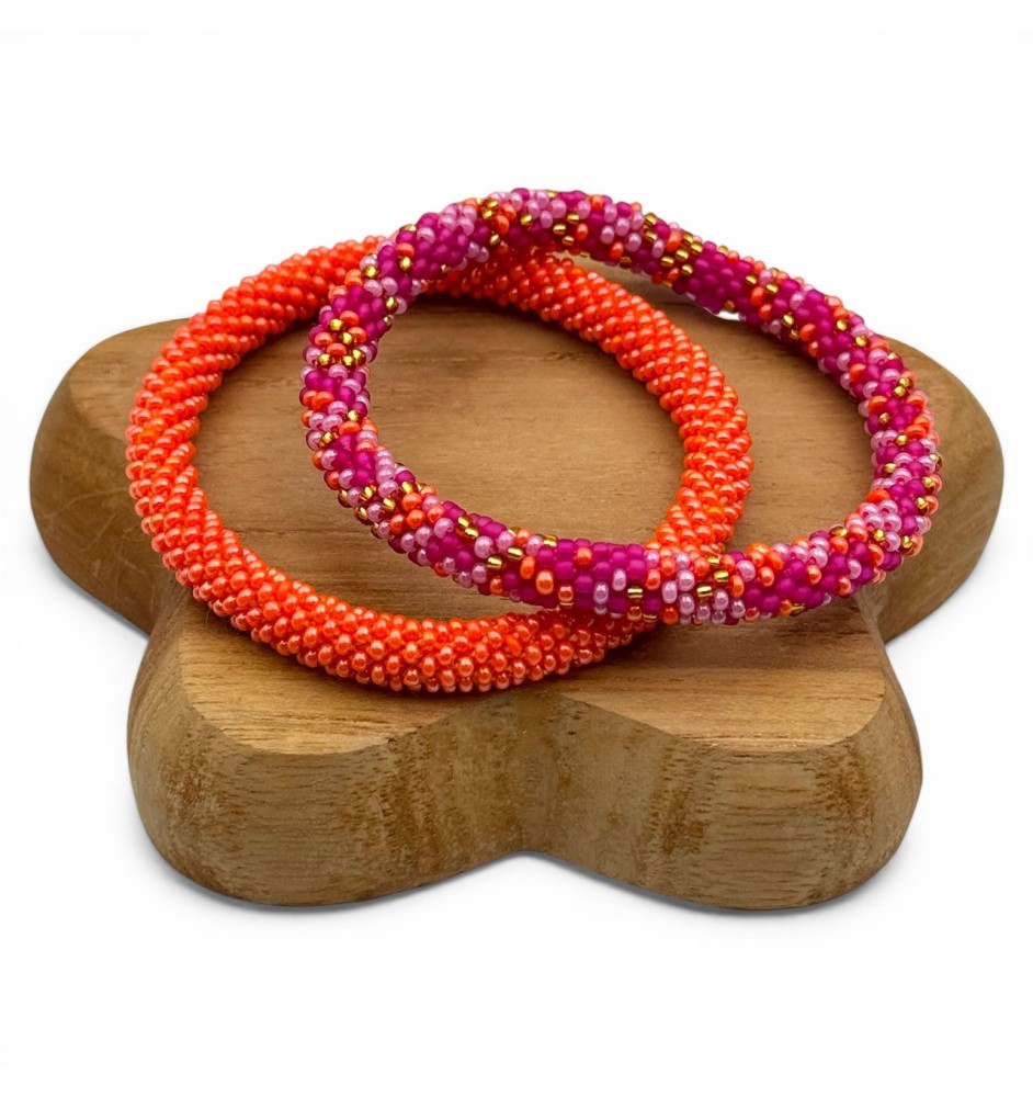 Nepalese bracelet Duo - Hand Jewelry | Maison Kizo®